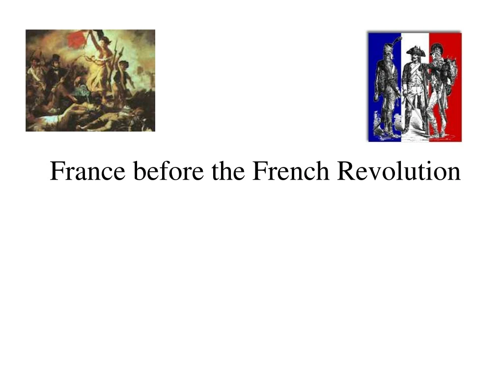 france before the french revolution