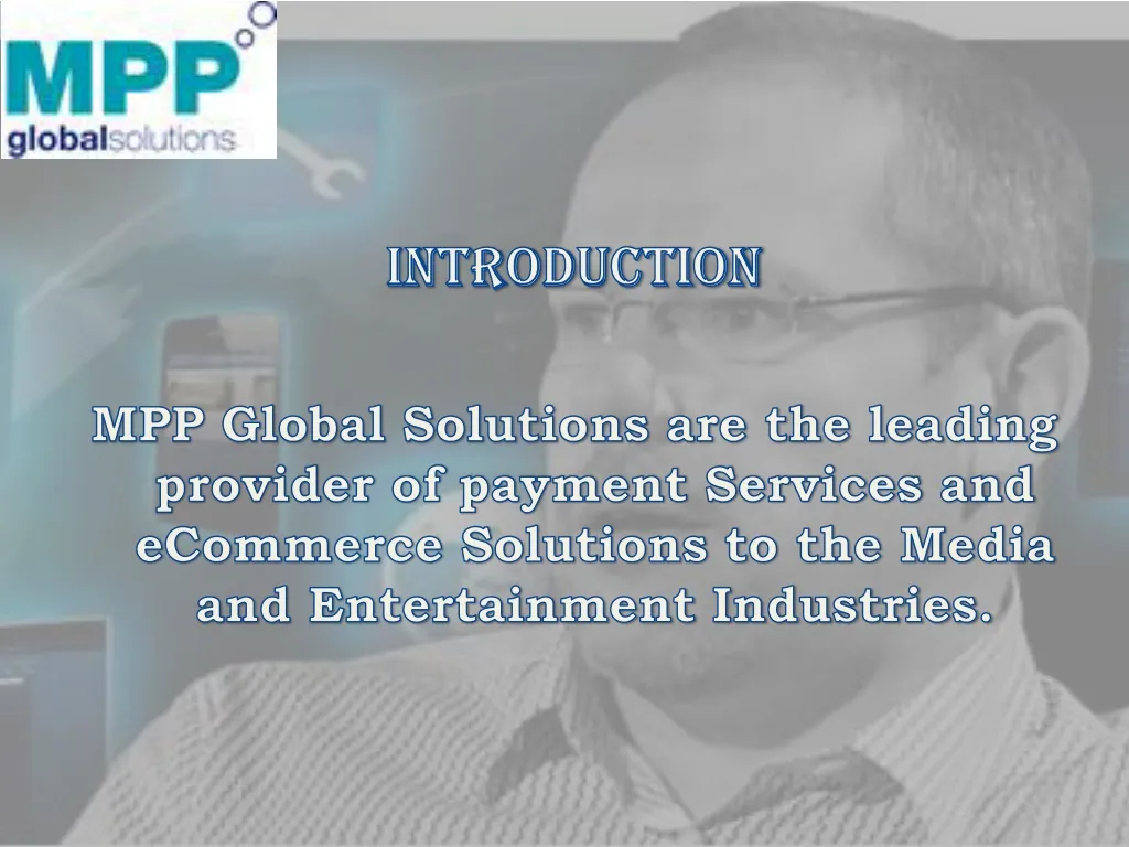 introduction mpp global solutions are the leading