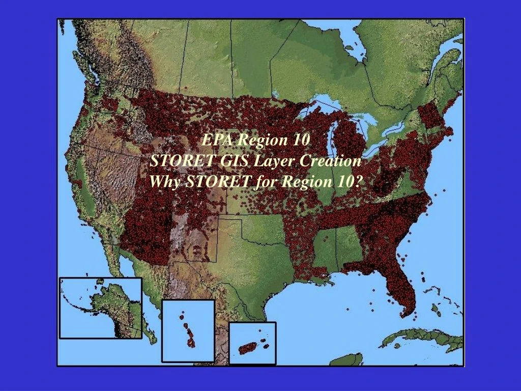 epa region 10 storet gis layer creation