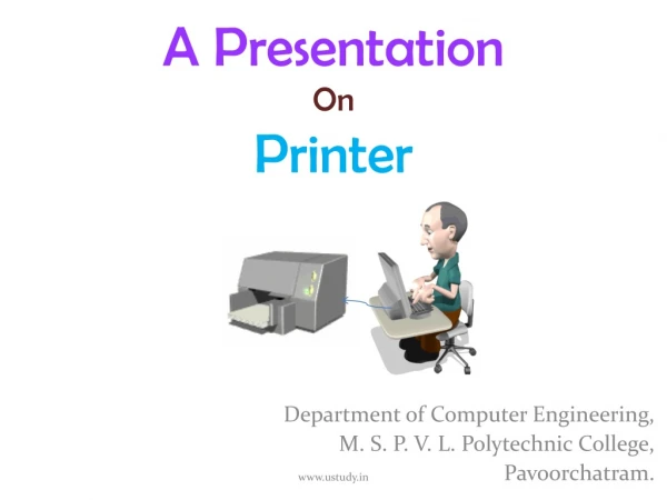 A Presentation On Printer