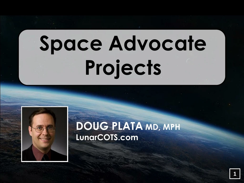 space advocate projects