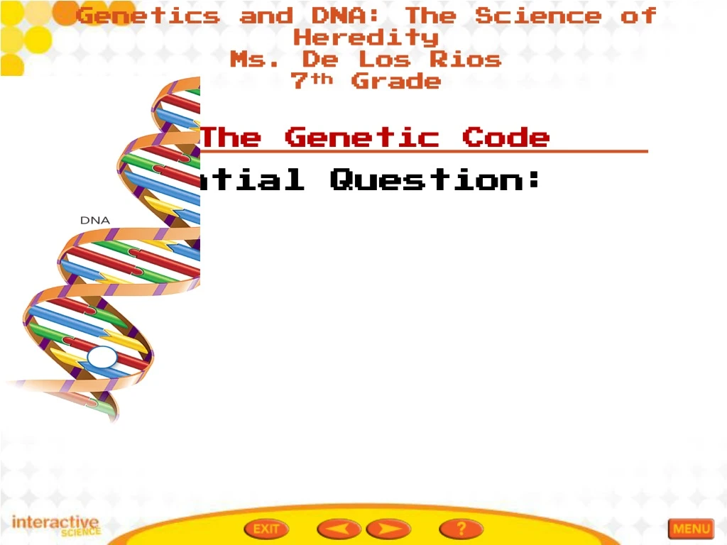 genetics and dna the science of heredity