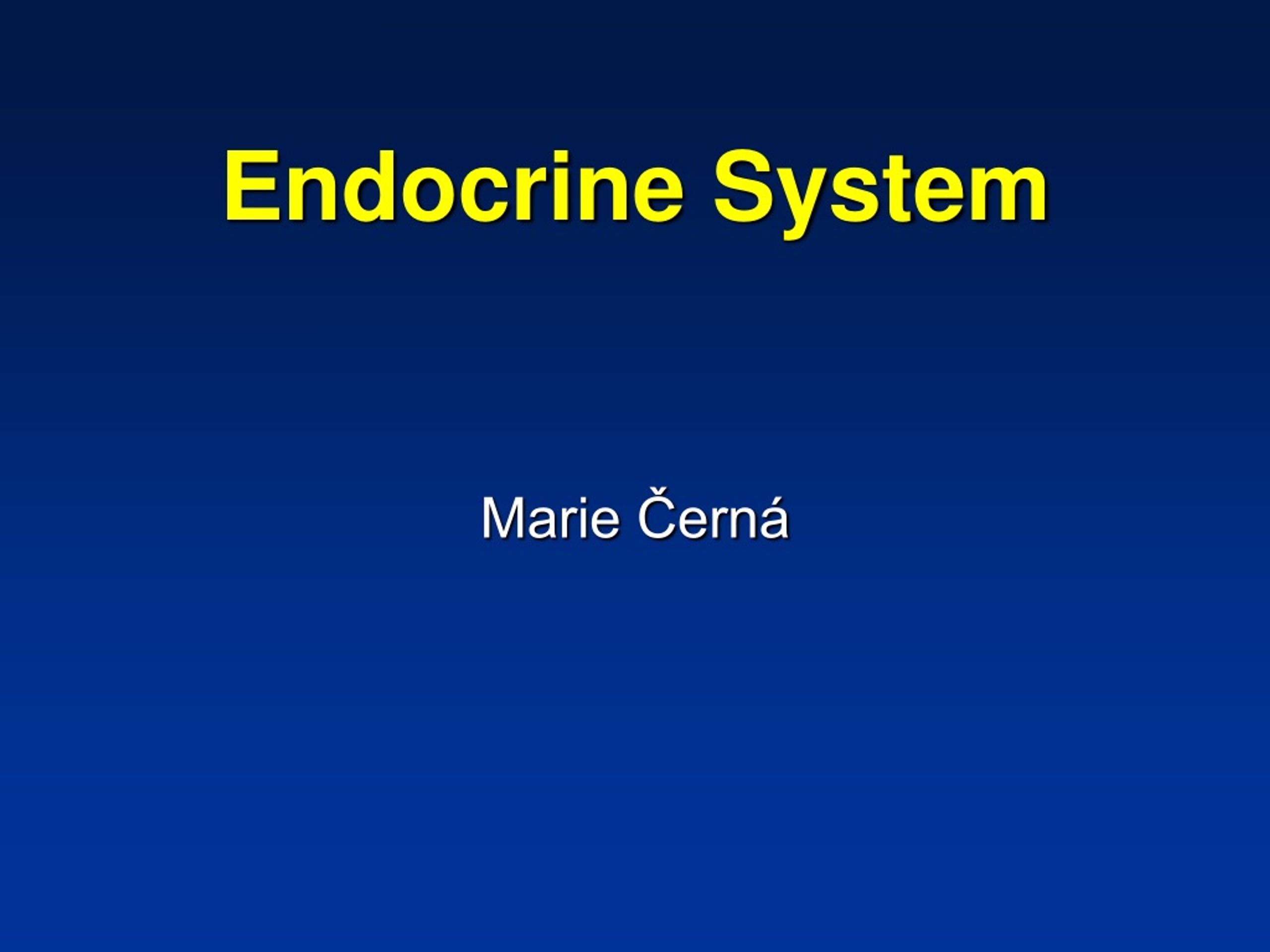 PPT - Endocrine System PowerPoint Presentation, free download - ID:8736568