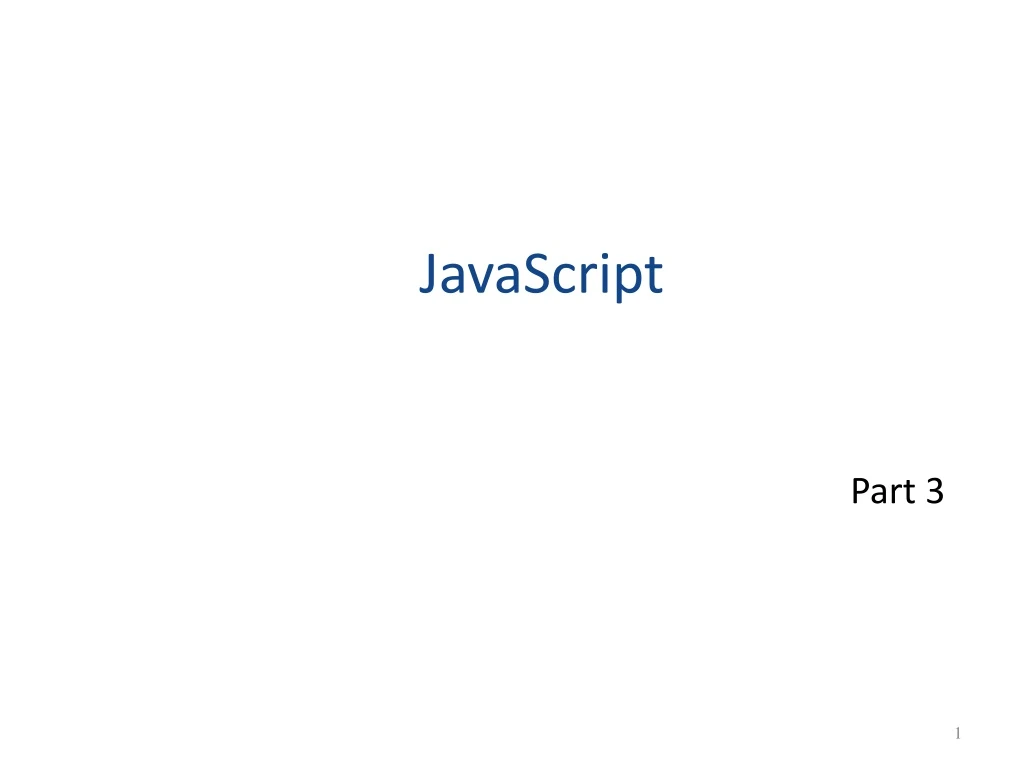 javascript