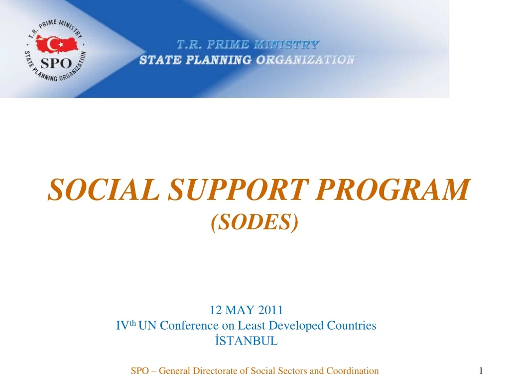 so cial support program sodes