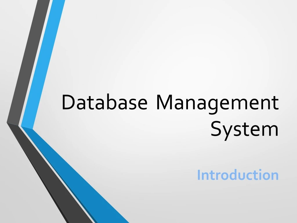 database management system