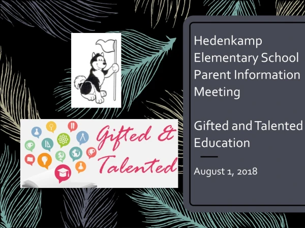 What is Gifted and Talented Education?
