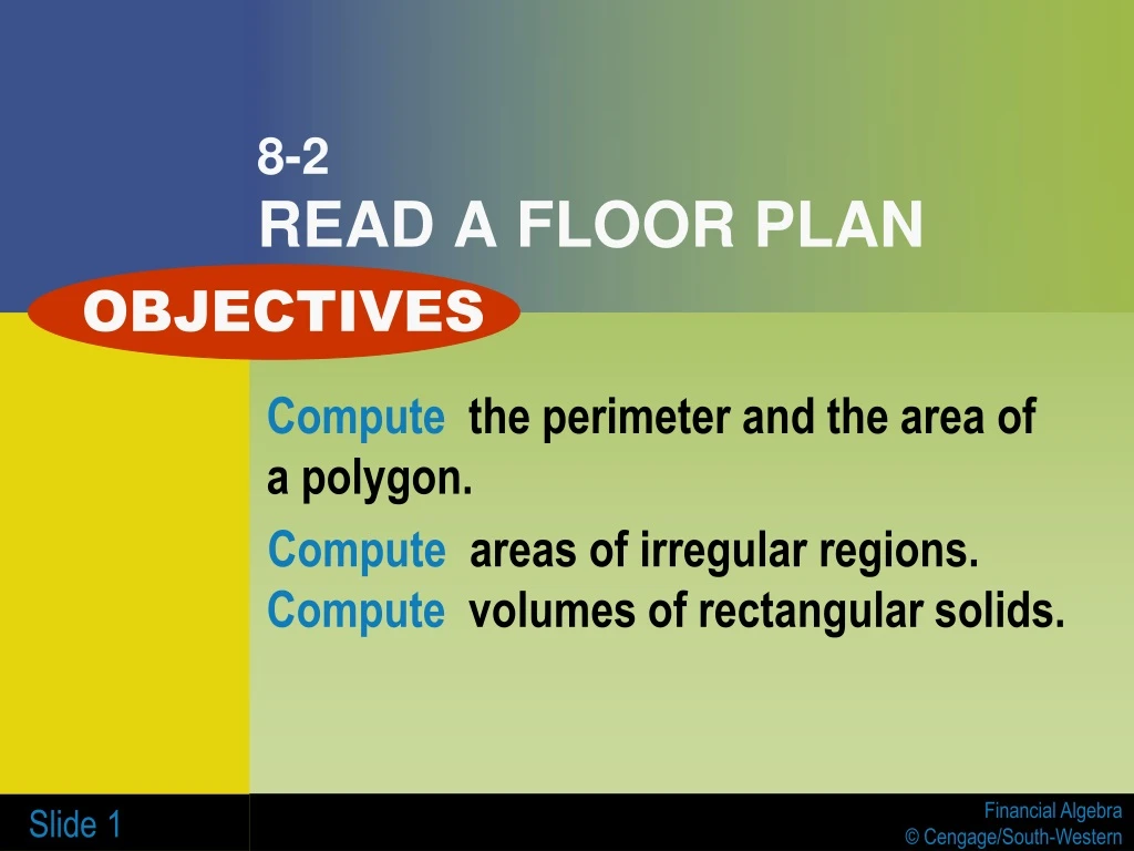 8 2 read a floor plan