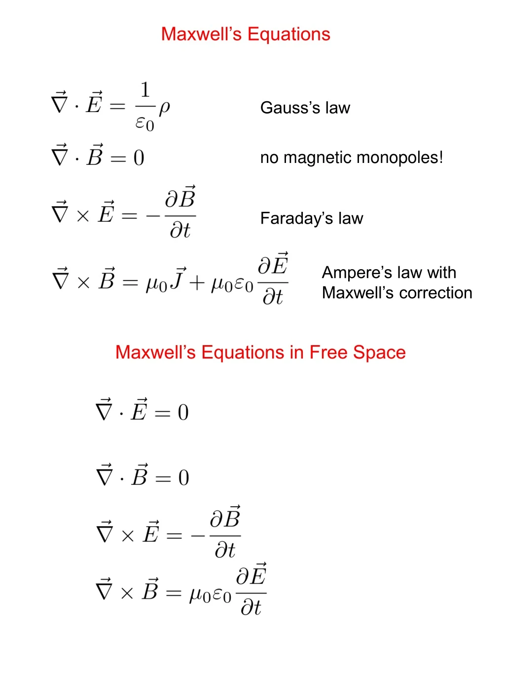 maxwell s equations