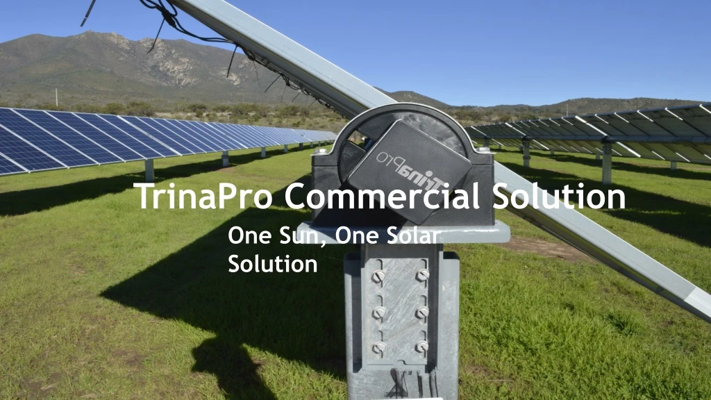 trinapro commercial solution