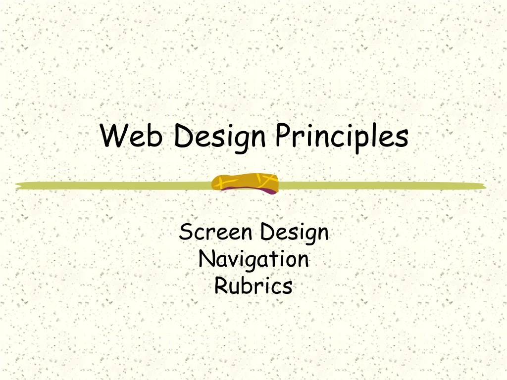 web design principles