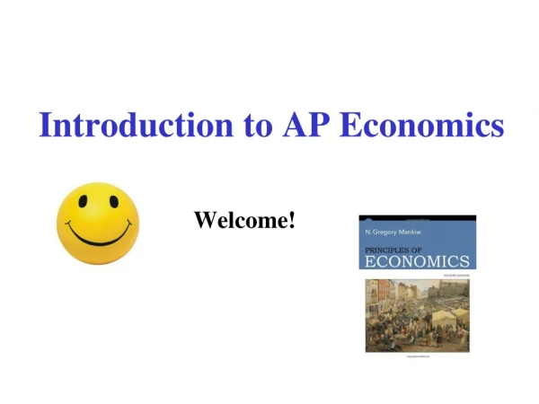 Introduction to AP Economics
