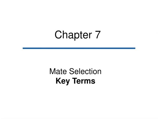 Chapter 7