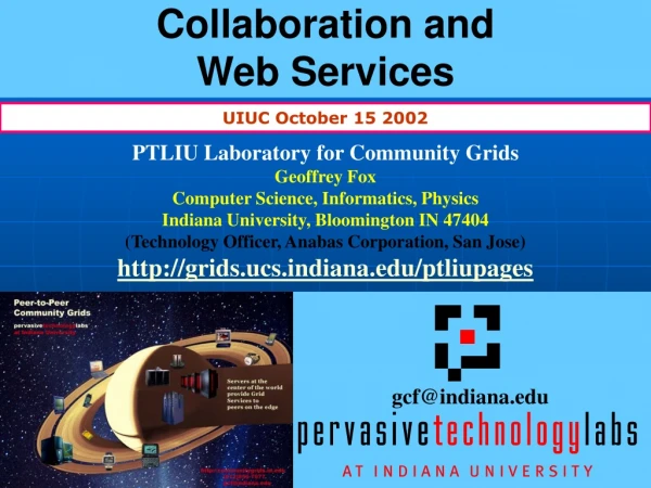 Collaboration and Web Services