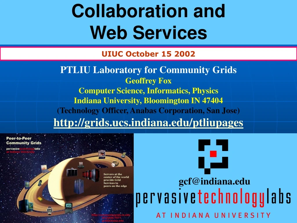 collaboration and web services