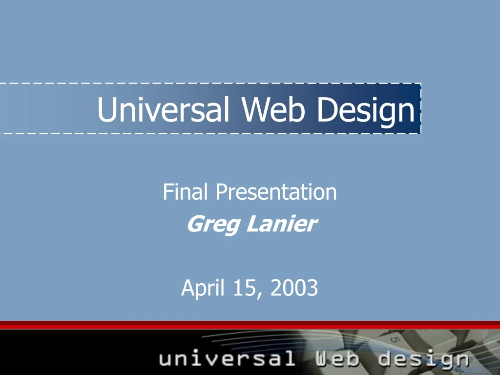 universal web design