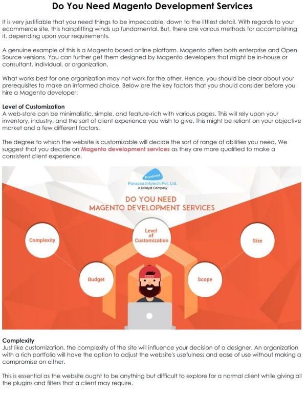 Do You Need Magento Development Services?