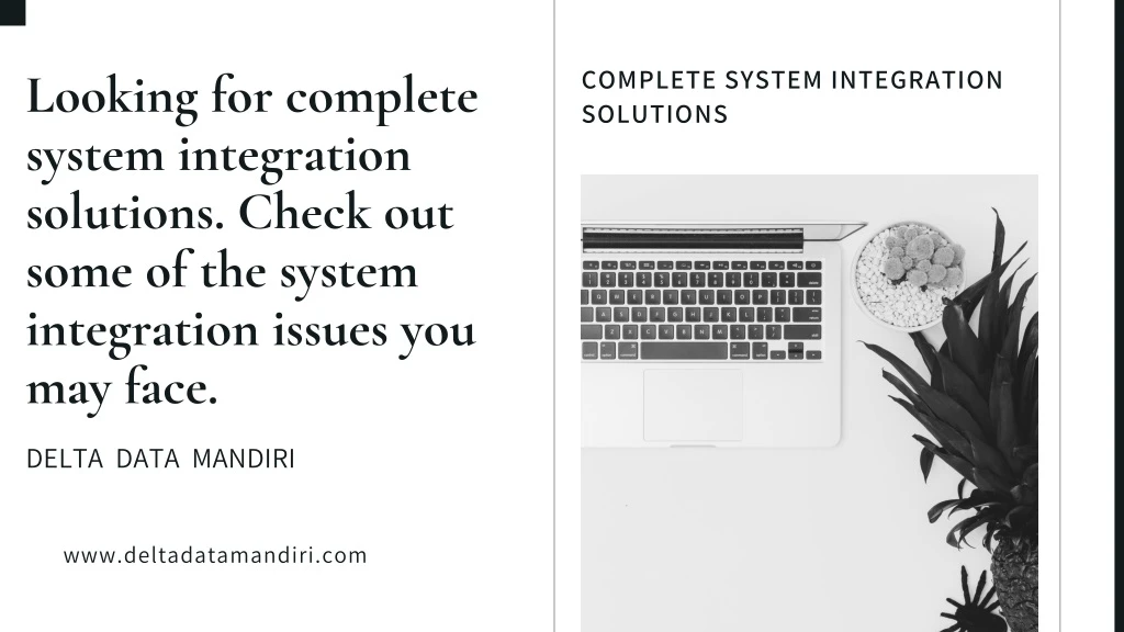 complete system integration solutions