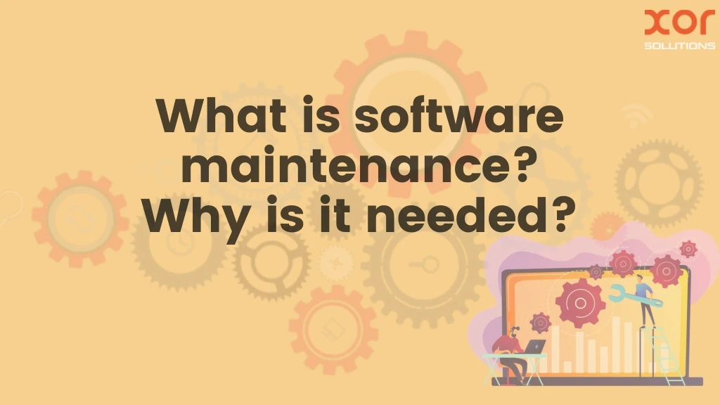 what is software maintenance why is it needed