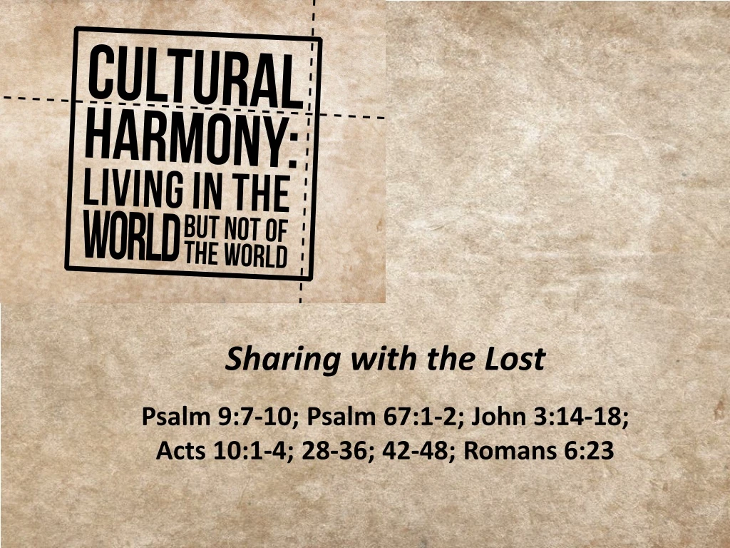 sharing with the lost psalm 9 7 10 psalm