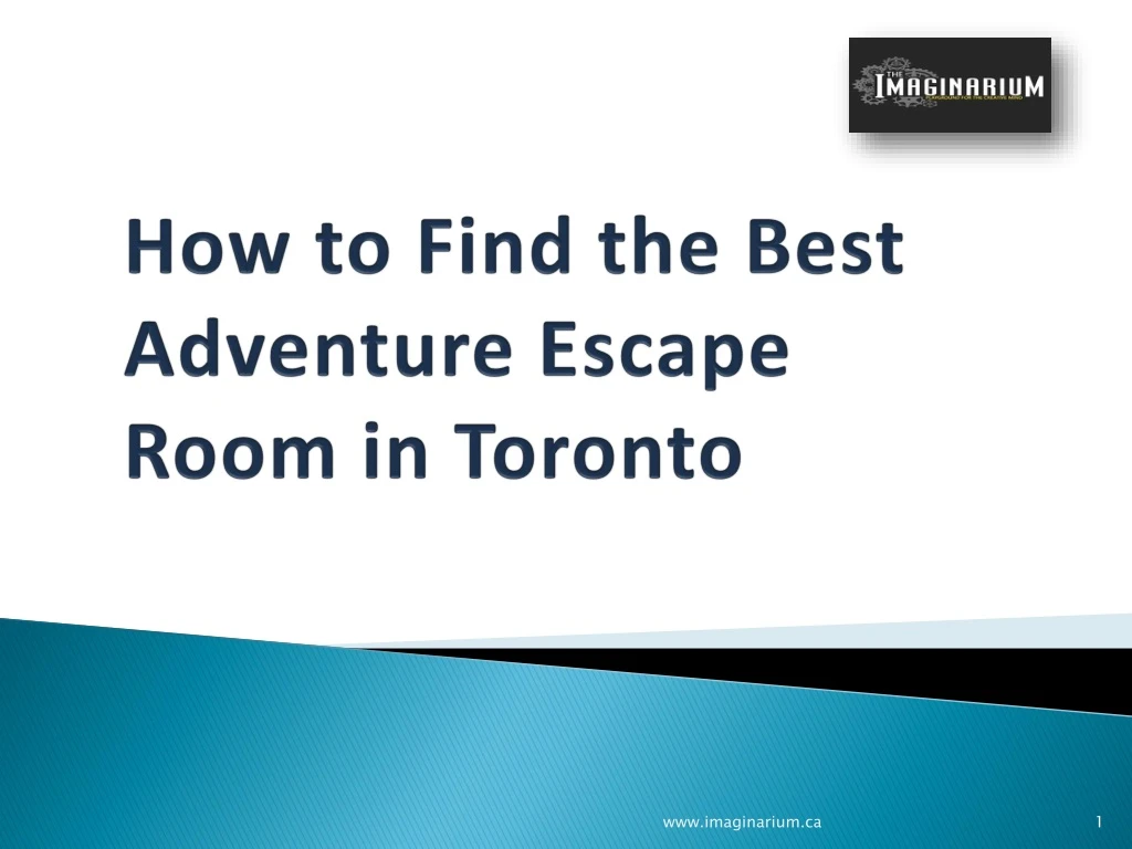 how to find the best adventure escape room