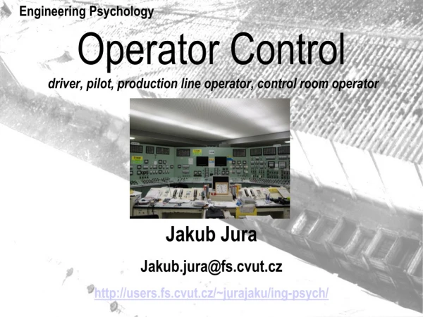 Operator Control