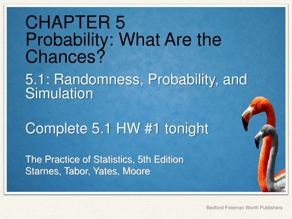 chapter 5 probability what are the chances