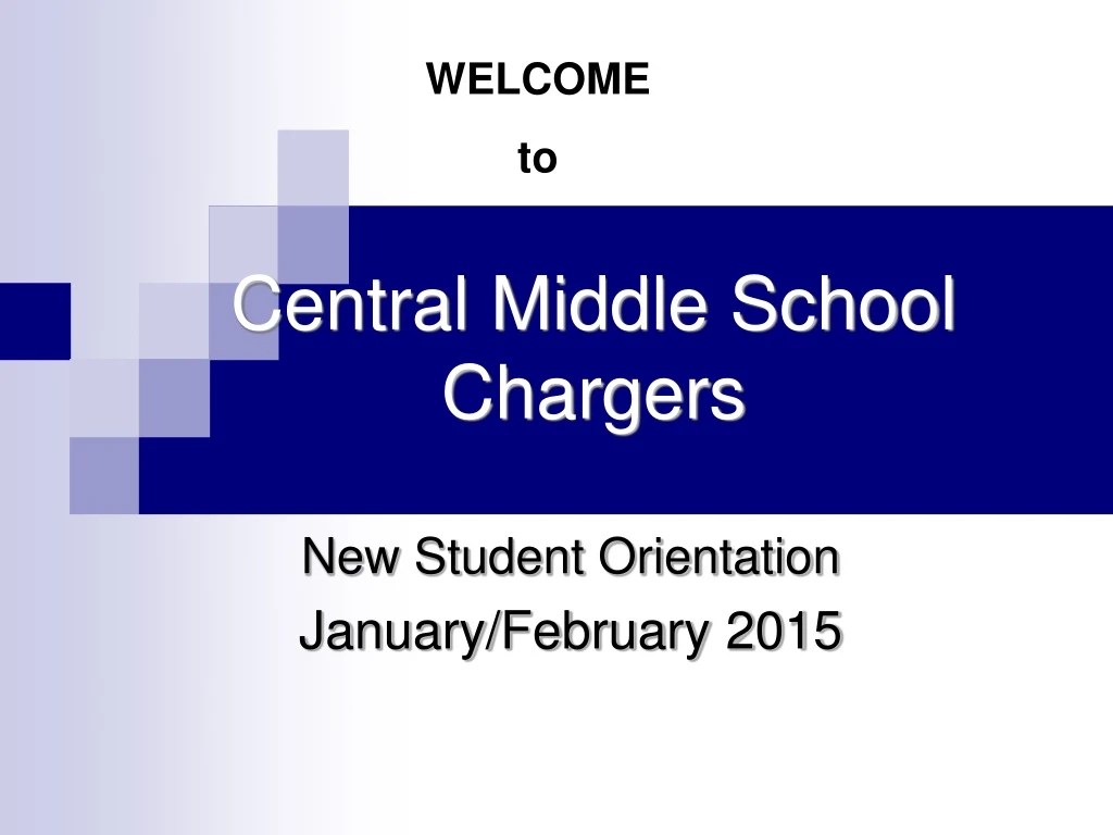 central middle school chargers