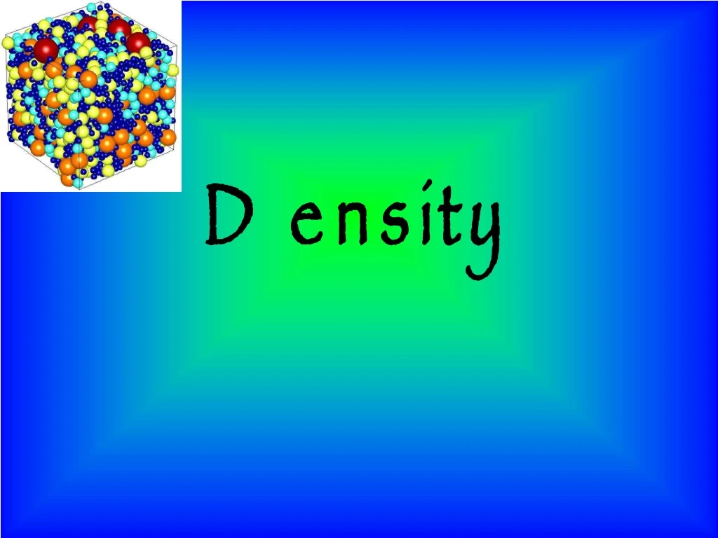 density