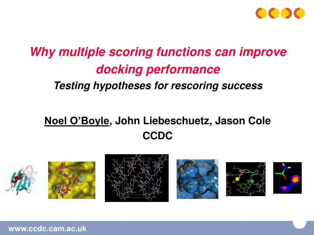 why multiple scoring functions can improve