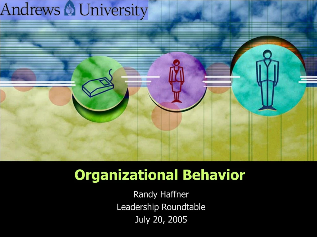 organizational behavior