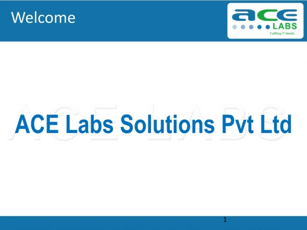 ACE Labs Solutions Pvt Ltd