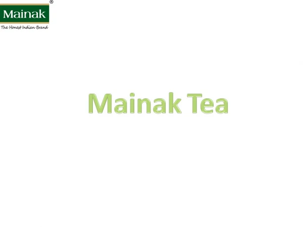 India's Top Brand Bringing the Best Tea Products