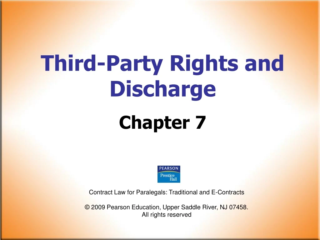 third party rights and discharge