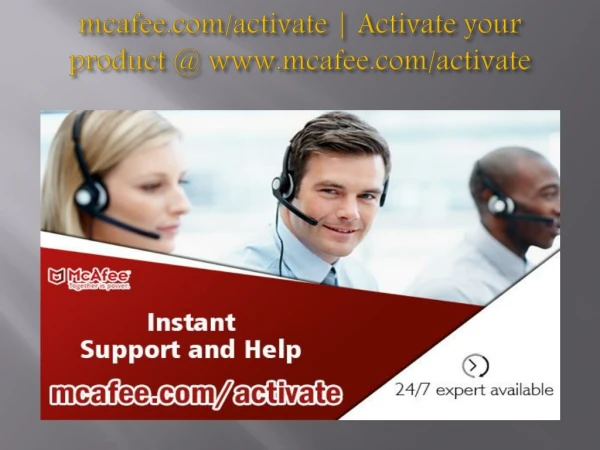 McAfee.com/activate | Enter your code | McAfee CD or DVD is good