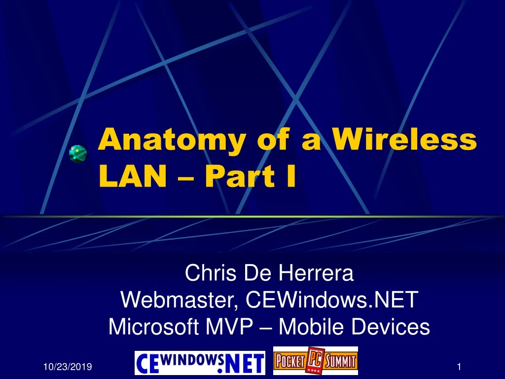 anatomy of a wireless lan part i