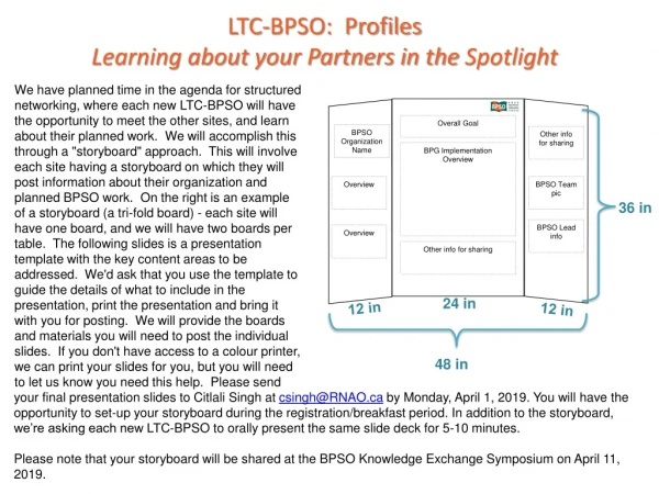 LTC-BPSO: Profiles Learning about your Partners in the Spotlight