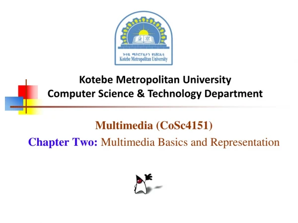 Kotebe Metropolitan University Computer Science &amp; Technology Department