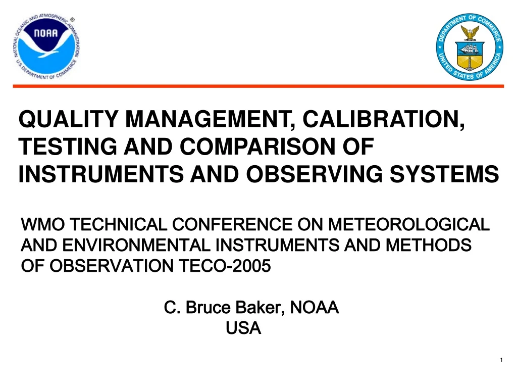 quality management calibration testing