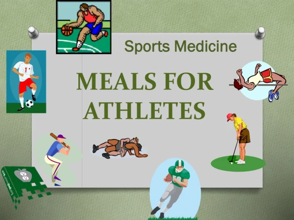 MEALS FOR ATHLETES