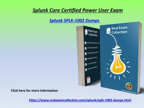 Updated splunk splk-1002 Exam Dumps - splk-1002 Question Answers