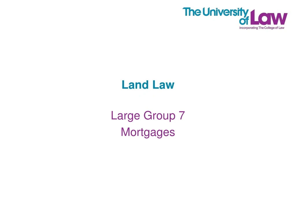 land law