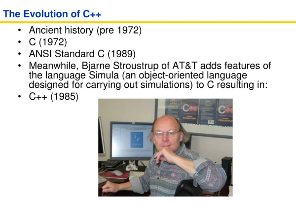 The Evolution of C++