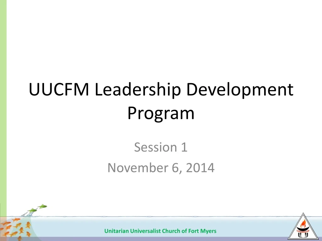 uucfm leadership development program