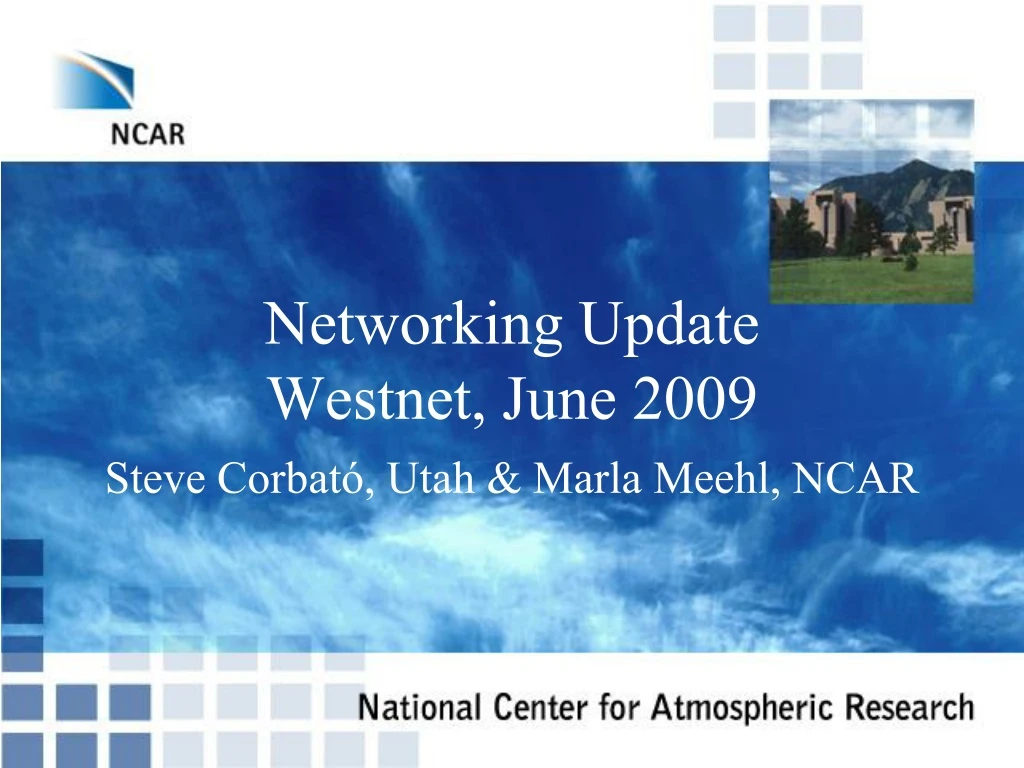 networking update westnet june 2009