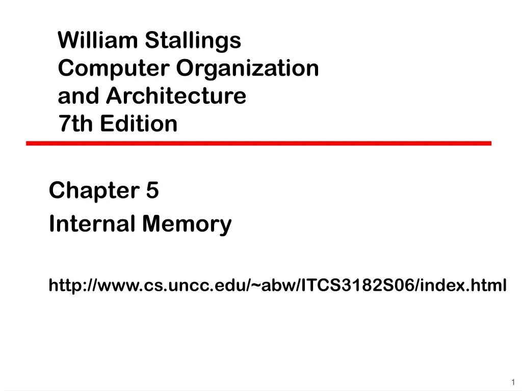 william stallings computer organization and architecture 7 th edition