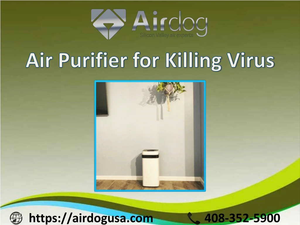 air purifier for killing virus