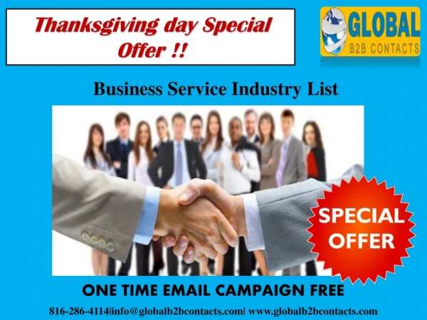 thanksgiving day special offer