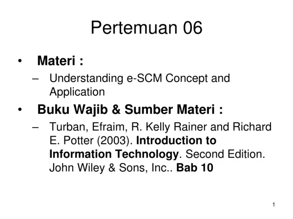 Pertemuan 06