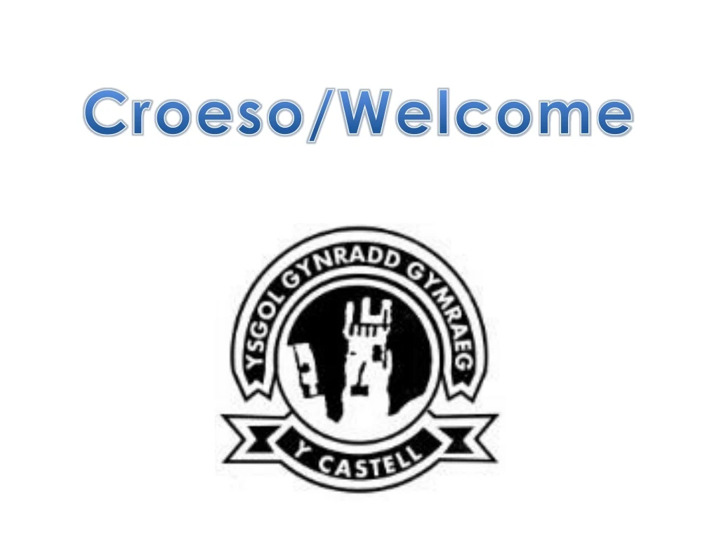 croeso welcome